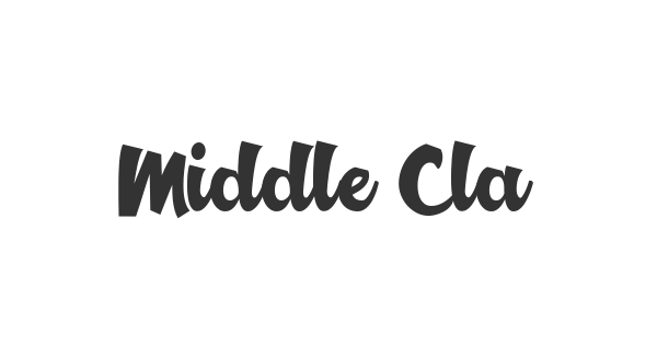 Middle Class Script Font - FontMagic